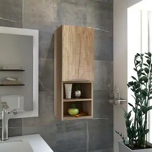 Milwaukee Medicine Cabinet, Two Shelves, Single Door Cabinet, Two Interior Shelves Milwaukee Medicine Cabinet, Two Shelves, Single Door Cabinet, Two Interior Shelves