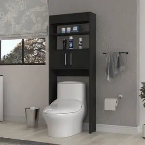 Valencia Over The Toilet Cabinet, Two Shelves, Double Door Valencia Over The Toilet Cabinet, Two Shelves, Double Door