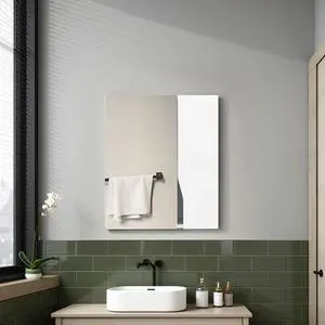 MAGIA Wall-Mounted Bathroom Cabinet with Mirror, White. MAGIA Wall-Mounted Bathroom Cabinet with Mirror, White.