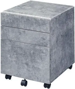 3-Drawers Storage File Cabinet with Caster Wheels Wooden Frame 1pc Home Office Furniture 3-Drawers Storage File Cabinet with Caster Wheels Wooden Frame 1pc Home Office Furniture