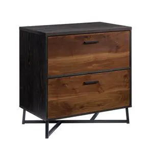 Lateral File with Modern Design, Dark Walnut finish Lateral File with Modern Design, Dark Walnut finish