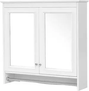 3-in-1 Bathroom Mirror Cabinet, 30 inch Wall Mounted Medicine Cabinet with Adjustable Shelves & Soft Close Doors, High-Define Mirror with Storage for Bathroom Vanity 3-in-1 Bathroom Mirror Cabinet, 30 inch Wall Mounted Medicine Cabinet with Adjustable Shelves & Soft Close Doors, High-Define Mirror with Storage for Bathroom Vanity