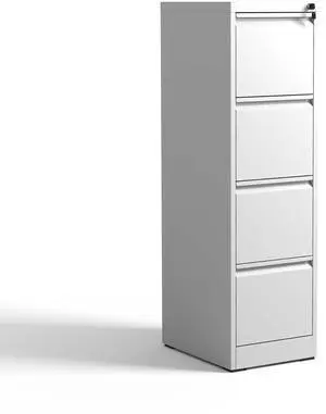 4 Drawer Metal Vertical File Cabinet with Lock Office Home Steel Vertical File Cabinet for A4 Legal/Letter Size 4 Drawer Metal Vertical File Cabinet with Lock Office Home Steel Vertical File Cabinet for A4 Legal/Letter Size