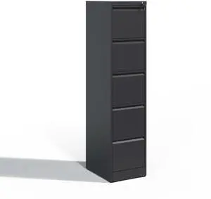 5 Drawer Metal Vertical File Cabinet with Lock Office Home Steel Vertical File Cabinet for A4 Legal/Letter Size 5 Drawer Metal Vertical File Cabinet with Lock Office Home Steel Vertical File Cabinet for A4 Legal/Letter Size