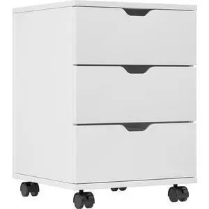 3-Drawer Vertical Filing Cabinet Rolling Wood Mobile File Cabinets Under Desk for Home Office with Casters (Non-Assembled) 3-Drawer Vertical Filing Cabinet Rolling Wood Mobile File Cabinets Under Desk for Home Office with Casters (Non-Assembled)