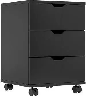 3-Drawer Vertical Filing Cabinet Rolling Wood Mobile File Cabinets Under Desk for Home Office with Casters(Non-Assembled) 3-Drawer Vertical Filing Cabinet Rolling Wood Mobile File Cabinets Under Desk for Home Office with Casters(Non-Assembled)