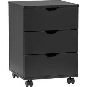3-Drawer Vertical Filing Cabinet Rolling Wood Mobile File Cabinets Under Desk for Home Office with Casters (Fully Assembled) 3-Drawer Vertical Filing Cabinet Rolling Wood Mobile File Cabinets Under Desk for Home Office with Casters (Fully Assembled)