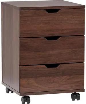 3-Drawer Vertical Filing Cabinet Rolling Wood Mobile File Cabinets Under Desk for Home Office with Casters (Fully Assembled) 3-Drawer Vertical Filing Cabinet Rolling Wood Mobile File Cabinets Under Desk for Home Office with Casters (Fully Assembled)
