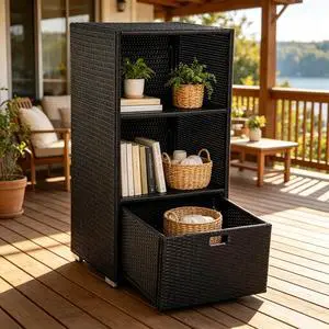 Freestanding Outdoor Cabinet,Garden Organizer,Backyard Storage Unit,Outdoor Side Table Freestanding Outdoor Cabinet,Garden Organizer,Backyard Storage Unit,Outdoor Side Table