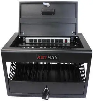 16 Bay Charging Cabinet for Laptop,Chromebook, Locking Charging Station-BLACK 16 Bay Charging Cabinet for Laptop,Chromebook, Locking Charging Station-BLACK