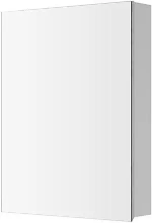 20'' W x 26'' H Surface Frameless Mirror Medicine Cabinet, Beveled Mirror Edges Bathroom Medicine Cabinet, Left opening door 20'' W x 26'' H Surface Frameless Mirror Medicine Cabinet, Beveled Mirror Edges Bathroom Medicine Cabinet, Left opening door