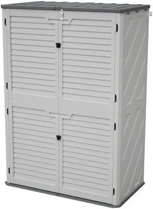 Rust Proof Resin Garden Equipment Storage - Weatherproof, Spacious, UV Resistant Material, Non-Partitioned Rust Proof Resin Garden Equipment Storage - Weatherproof, Spacious, UV Resistant Material, Non-Partitioned