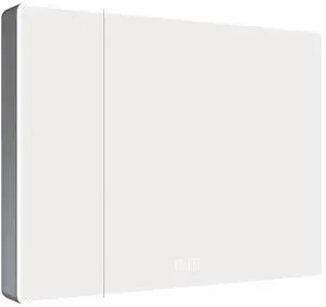 Aluminium Medicine Cabinet Mirror, 35 x 28 Inches Medicine Cabinet with 3 Colors LED Light and Defogging Function, Bathroom Mirror Cabinet with Cosmetic Storage Rack and Hair Dryer Holder, Grey Aluminium Medicine Cabinet Mirror, 35 x 28 Inches Medicine Cabinet with 3 Colors LED Light and Defogging Function, Bathroom Mirror Cabinet with Cosmetic Storage Rack and Hair Dryer Holder, Grey