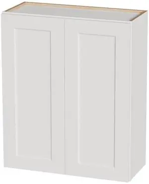 White Shaker Solid Wood Wall Cabinet with Soft-Close Doors, Adjustable Shelves - 30" Double Door Storage for Kitchen, Bathroom, Laundry, Garage (Easy Assembly, 30"W x 12"D x 30"H) White Shaker Solid Wood Wall Cabinet with Soft-Close Doors, Adjustable Shelves - 30" Double Door Storage for Kitchen, Bathroom, Laundry, Garage (Easy Assembly, 30"W x 12"D x 30"H)