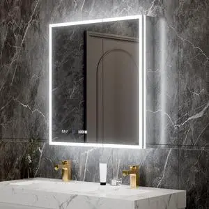 30*32 inch Smart LED Medicine Cabinet with GFCI Outlet & Blum Hinges,Front&Backlit ,Buil Built-in High-Power Outlet ,Stepless Dimming & Anti-Fog,Integrated Design,Multifunctional Bathroom Storage 30*32 inch Smart LED Medicine Cabinet with GFCI Outlet & Blum Hinges,Front&Backlit ,Buil Built-in High-Power Outlet ,Stepless Dimming & Anti-Fog,Integrated Design,Multifunctional Bathroom Storage