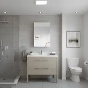 20'' W x 36'' H Bathroom Mirror Medicine Cabinet - Wooden Door Medicine Cabinets for Bathroom, Wall Mounted Surface, Bathroom Mirror with Storage, Left opening door 20'' W x 36'' H Bathroom Mirror Medicine Cabinet - Wooden Door Medicine Cabinets for Bathroom, Wall Mounted Surface, Bathroom Mirror with Storage, Left opening door