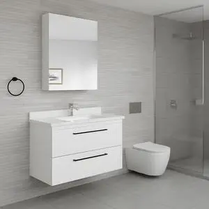 24'' W x 30'' H Bathroom Mirror Medicine Cabinet - Wooden Door Medicine Cabinets for Bathroom, Wall Mounted Surface, Bathroom Mirror with Storage, Left opening door 24'' W x 30'' H Bathroom Mirror Medicine Cabinet - Wooden Door Medicine Cabinets for Bathroom, Wall Mounted Surface, Bathroom Mirror with Storage, Left opening door