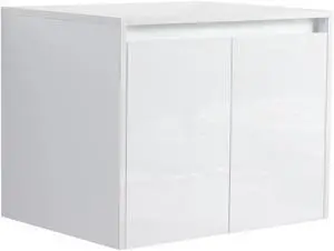 24" Bathroom Wall Cabinet, 2-Soft Close Doors, Float Mounting Design,Glossy White,(KD-Packing) 24" Bathroom Wall Cabinet, 2-Soft Close Doors, Float Mounting Design,Glossy White,(KD-Packing)