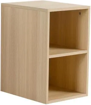 12 Inch Small Wall Mounted Storage Shelves, Bathroom Storage, Plywood, American White Oak 12 Inch Small Wall Mounted Storage Shelves, Bathroom Storage, Plywood, American White Oak