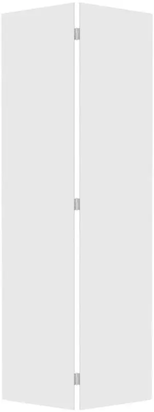 Dual 2Panel Cottagestyle door 3/4" thick 38 in. x 84 in. Solid Core White Finished Vinyl bi-fold door With Hardware kit Dual 2Panel Cottagestyle door 3/4" thick 38 in. x 84 in. Solid Core White Finished Vinyl bi-fold door With Hardware kit