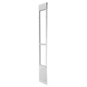 Dog Door for Sliding Glass Door, 91 to 96 in Adjustable Height, Aluminum Alloy Frame with Metal Rotating Hinges, Lock Design, 10 1/4 x 16 1/4 in Flap, Sliding Glass Pet Door for Renters Dog Door for Sliding Glass Door, 91 to 96 in Adjustable Height, Aluminum Alloy Frame with Metal Rotating Hinges, Lock Design, 10 1/4 x 16 1/4 in Flap, Sliding Glass Pet Door for Renters