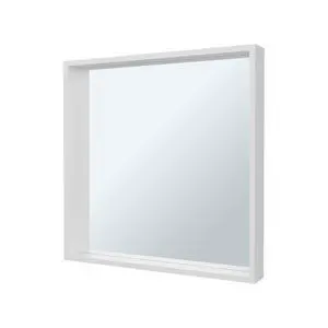 White Wall Mounted Bathroom Mirror Cabinet with Storage White Wall Mounted Bathroom Mirror Cabinet with Storage