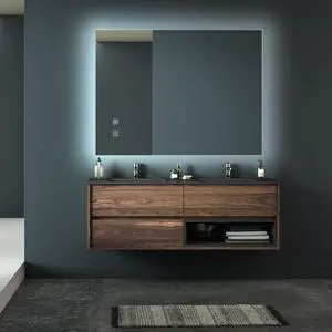 36X28 inch Bathroom Led Classy Vanity Mirror with High Lumen,Dimmable Touch,Wall Switch Control, Anti-Fog ,CRI 90 Adjustable 3000K-4500K-6000K ,IP54 Waterproof Energy saving Vertical & Horizontal 36X28 inch Bathroom Led Classy Vanity Mirror with High Lumen,Dimmable Touch,Wall Switch Control, Anti-Fog ,CRI 90 Adjustable 3000K-4500K-6000K ,IP54 Waterproof Energy saving Vertical & Horizontal