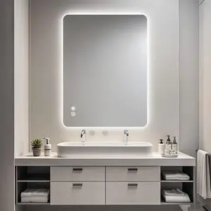 Rectangular Backlit Mirror Bathroom 24"x36" Rectangular Backlit Mirror Bathroom 24"x36"