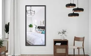 60"x30" Oversized Modern Rectangle Bathroom Mirror with Balck Frame Decorative Large Wall Mirrors for Bathroom Living Room Bedroom Vertical or Horizontal Wall Mounted mirror with Aluminum Frame 60"x30" Oversized Modern Rectangle Bathroom Mirror with Balck Frame Decorative Large Wall Mirrors for Bathroom Living Room Bedroom Vertical or Horizontal Wall Mounted mirror with Aluminum Frame