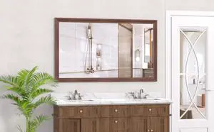 60"x36" Oversized Modern Rectangle Bathroom Mirror with Yellow+Coral Frame Decorative Large Wall Mirrors for Bathroom Living Room Bedroom Vertical or Horizontal Wall Mounted mirror with Aluminum Frame 60"x36" Oversized Modern Rectangle Bathroom Mirror with Yellow+Coral Frame Decorative Large Wall Mirrors for Bathroom Living Room Bedroom Vertical or Horizontal Wall Mounted mirror with Aluminum Frame