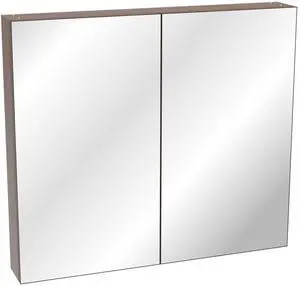 32*28Medicine Cabinet with Mirror for Bathroom, Wall Mounted Bathroom Mirror with Storage, Adjustable Shelves, Aluminum Framework, Surface Mount Yellow+Coral 32*28Medicine Cabinet with Mirror for Bathroom, Wall Mounted Bathroom Mirror with Storage, Adjustable Shelves, Aluminum Framework, Surface Mount Yellow+Coral