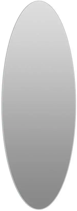 65" x 24" Full Length Wall Mirror, Oval Design, 5mm Copper-Free Silver Glass, Moisture-Resistant & Anti-Oxidation, HD Reflection, Wall-Mounted for Entryway, Bedroom & Salon 65" x 24" Full Length Wall Mirror, Oval Design, 5mm Copper-Free Silver Glass, Moisture-Resistant & Anti-Oxidation, HD Reflection, Wall-Mounted for Entryway, Bedroom & Salon