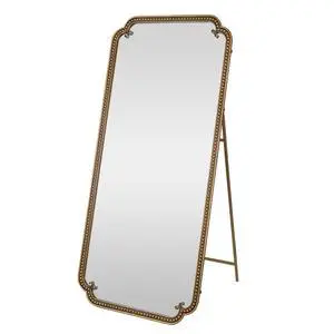 Full Length Mirror with Stand, 70.1"x31.9" Floor Standing Large Dressing Mirror Hanging or Leaning Against Wall for Bedroom Living Room, Antique Gold Full Length Mirror with Stand, 70.1"x31.9" Floor Standing Large Dressing Mirror Hanging or Leaning Against Wall for Bedroom Living Room, Antique Gold
