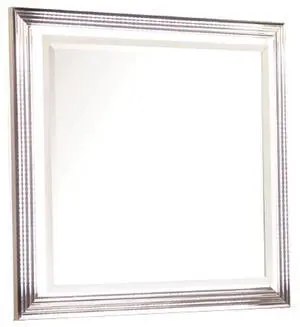Desire Mirror LED-Lit Frame with Metallic Trim and Generous Viewing Surface for a Sophisticated and Functional Bedroom Accent (INCLUDES ONLY MIRROR) Desire Mirror LED-Lit Frame with Metallic Trim and Generous Viewing Surface for a Sophisticated and Functional Bedroom Accent (INCLUDES ONLY MIRROR)