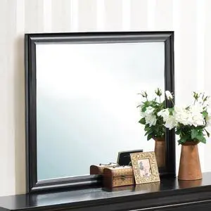 Elegant Traditional Black Wall Mirror Elegant Traditional Black Wall Mirror