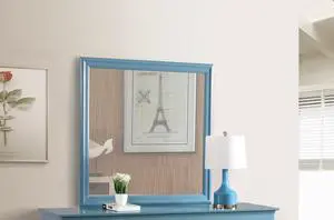 Louis Phillipe G3180-M Mirror , Teal Louis Phillipe G3180-M Mirror , Teal
