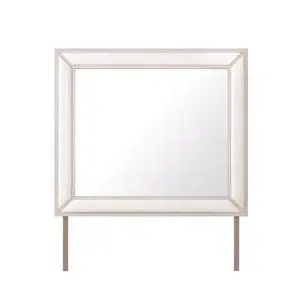 Ciara Beige Upholstered Mirror Ciara Beige Upholstered Mirror