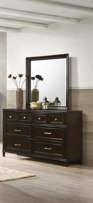 Merlot Square Mirror Merlot Square Mirror