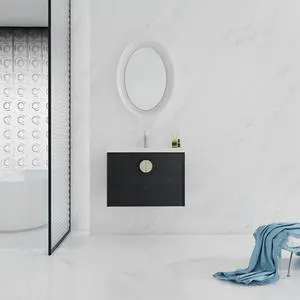 28 Inch Soft Close Doors Bathroom Vanity With Sink, For Small Bathroom,(KD-Packing) 28 Inch Soft Close Doors Bathroom Vanity With Sink, For Small Bathroom,(KD-Packing)