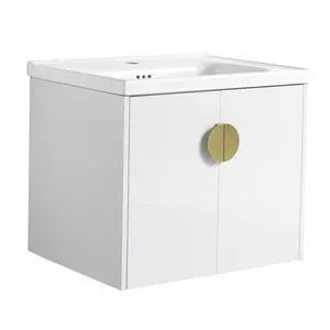 24 Inch Soft Close Doors Bathroom Vanity With Sink, For Small Bathroom (KD-Packing) 24 Inch Soft Close Doors Bathroom Vanity With Sink, For Small Bathroom (KD-Packing)