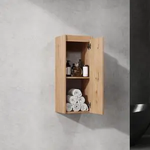 12" Bathroom Side Cabinet,Soft Close Doors,Float Mounting Design,(KD-Packing) 12" Bathroom Side Cabinet,Soft Close Doors,Float Mounting Design,(KD-Packing)