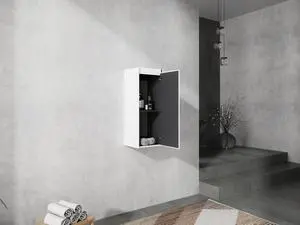 12" Bathroom Side Cabinet,Soft Close Doors,Float Mounting Design,(KD-Packing) 12" Bathroom Side Cabinet,Soft Close Doors,Float Mounting Design,(KD-Packing)