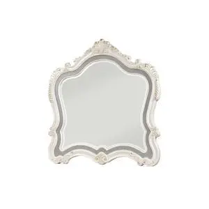 Chantelle Pearl White Finish Mirror Chantelle Pearl White Finish Mirror