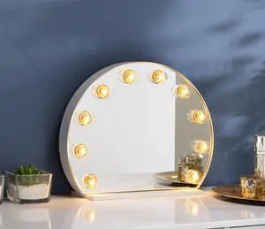 White Finish Accent Mirror White Finish Accent Mirror