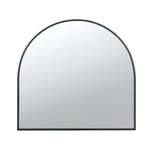 33" x 31" Arched Decorative Accent Mirror with Iron Metal Frame, Wall Deor for Bathroom, Bedroom, Entryway, Mantel 33" x 31" Arched Decorative Accent Mirror with Iron Metal Frame, Wall Deor for Bathroom, Bedroom, Entryway, Mantel