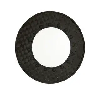 24'' Solea Mirror, Hand-woven Black Bamboo Artistry Wall Hanging Circle Mirror, Suitable for Bathroom, Bedroom, Living Room, Entryway, etc. 24'' Solea Mirror, Hand-woven Black Bamboo Artistry Wall Hanging Circle Mirror, Suitable for Bathroom, Bedroom, Living Room, Entryway, etc.
