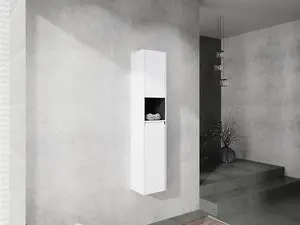 12" Bathroom Side Cabinet,2-Soft Close Doors,Float Mounting Design,12*2(KD-Packing) 12" Bathroom Side Cabinet,2-Soft Close Doors,Float Mounting Design,12*2(KD-Packing)