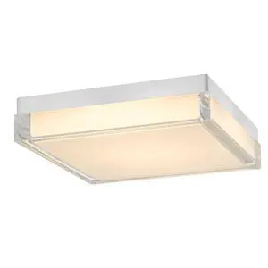 11-inch Chromee integrated Led Flush Mount 11-inch Chromee integrated Led Flush Mount