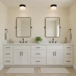 7 inch Black integrated Led Flush Mount 7 inch Black integrated Led Flush Mount