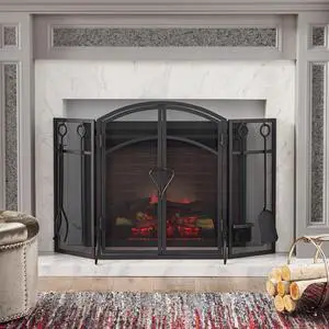 Folding Screen With Doors And 4 Pcs Tool Sets Folding Screen With Doors And 4 Pcs Tool Sets